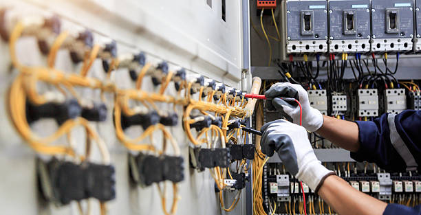 Professional Electrician technician working in Lawrenceburg, IN